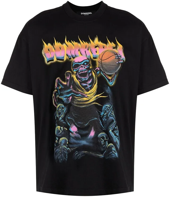 Basketbones Box graphic-print T-shirt