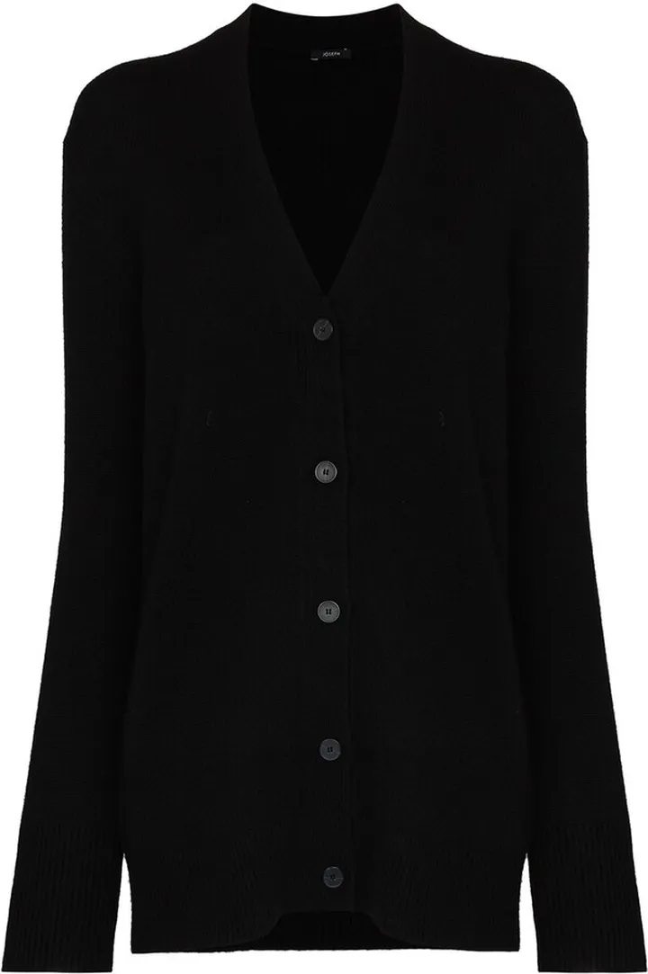 V-neck cashmere cardigan