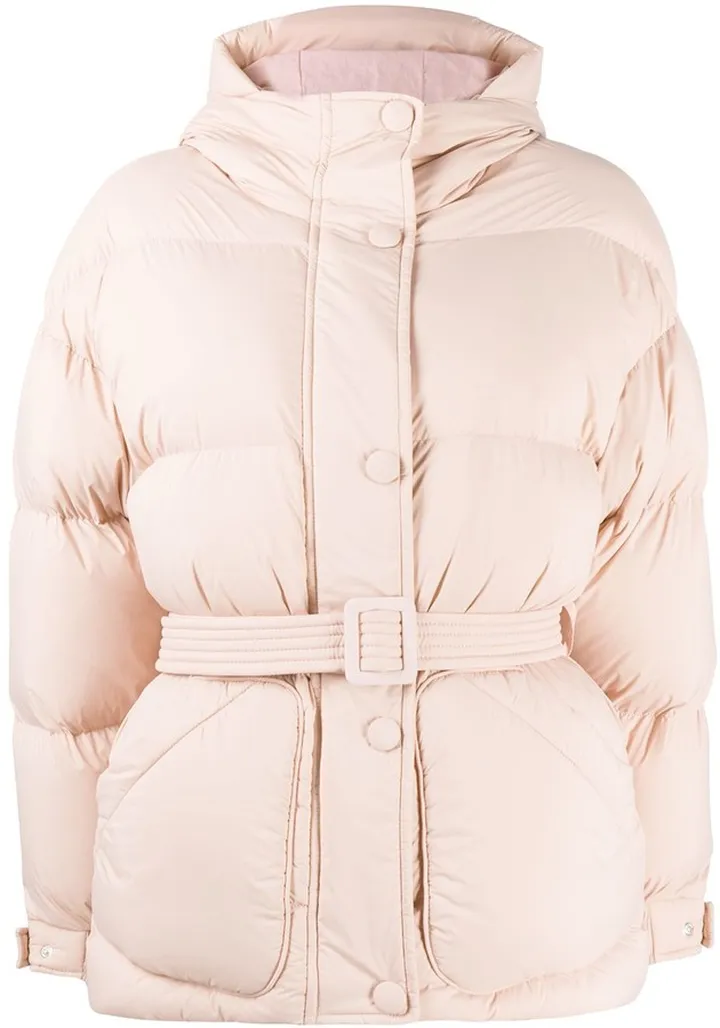 Michlin belted puff jacket