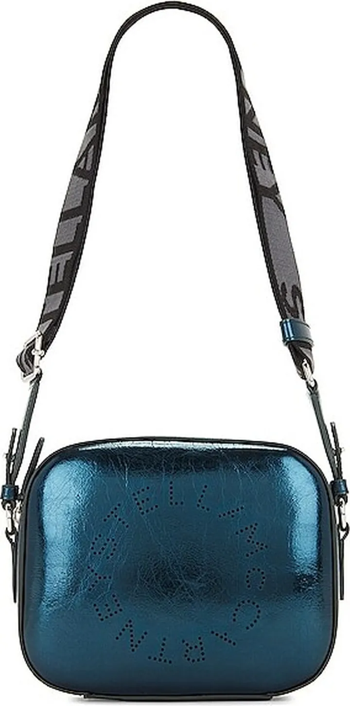 Stella McCartney Small Logo Camera Bag in Green