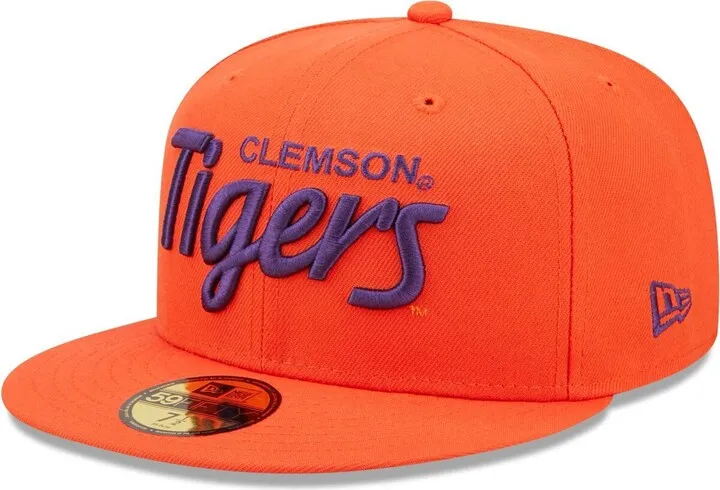 Men's New Era Orange Clemson Tigers Griswold 59FIFTY Fitted Hat