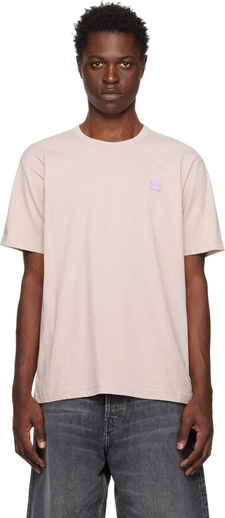 Acne Studios Pink Patch T-Shirt