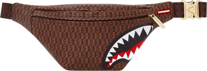 Money Checkered Belt Bag