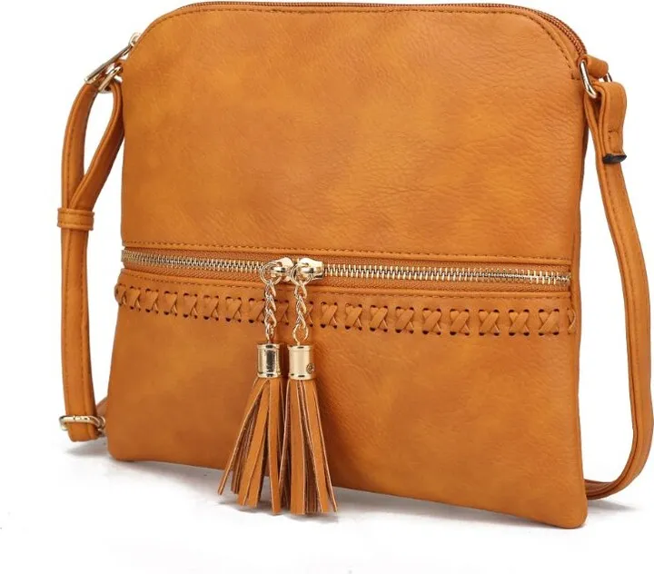 Corina Marbleized Vegan Leather Women’s crossbody