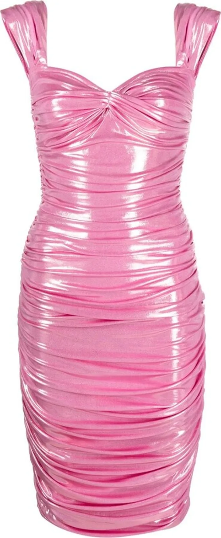 Ruched Off-Shoulder Dress