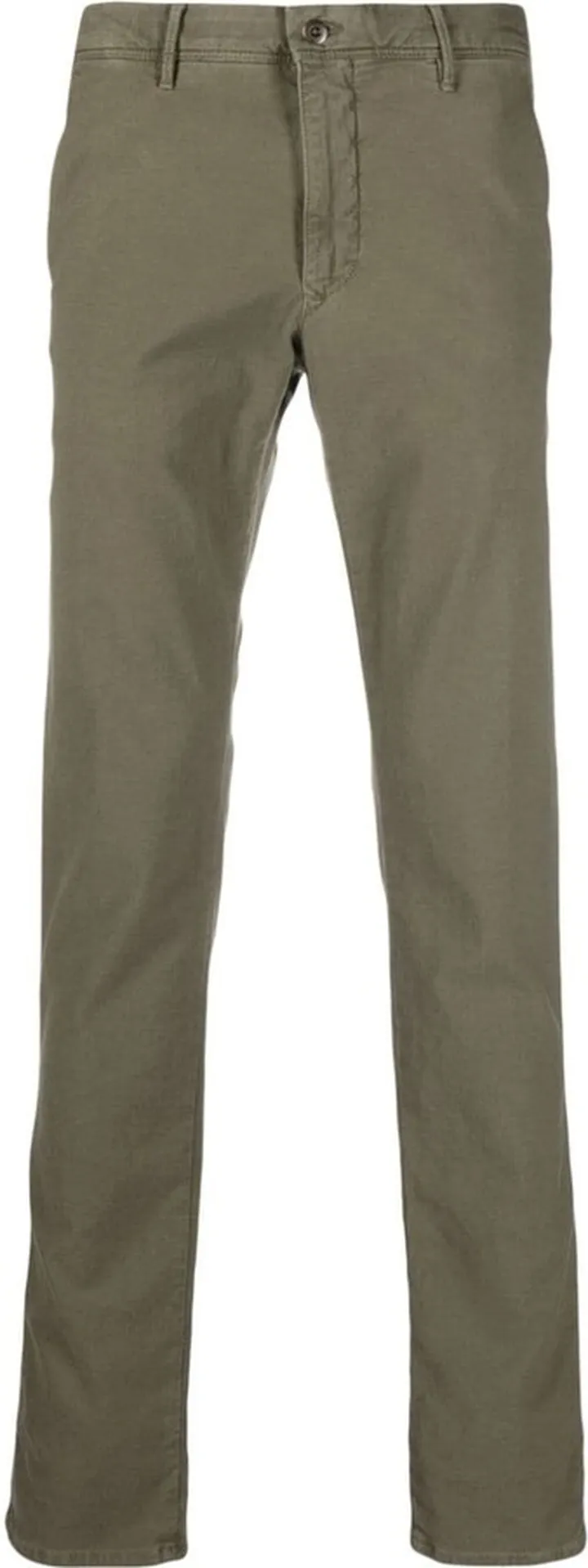 Straight-Leg Cotton Trousers
