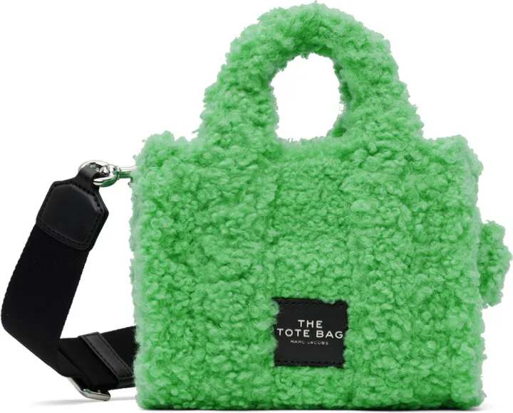 Marc Jacobs Green Micro 'The Teddy' Tote