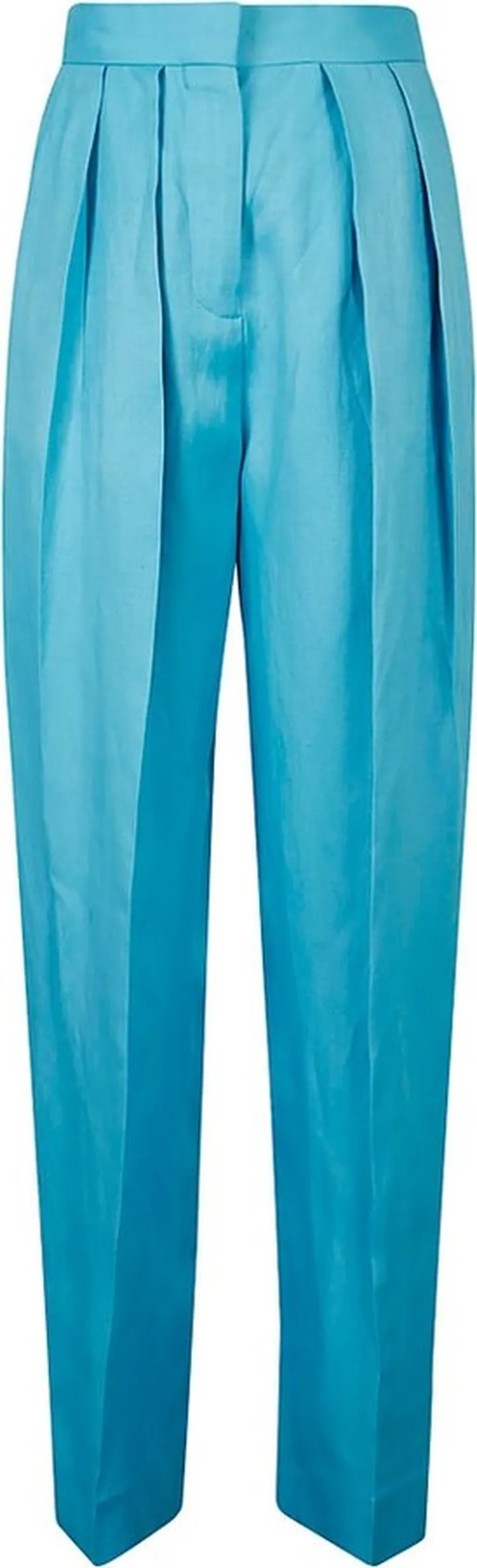 Stella McCartney Pleated Straight Leg Trousers