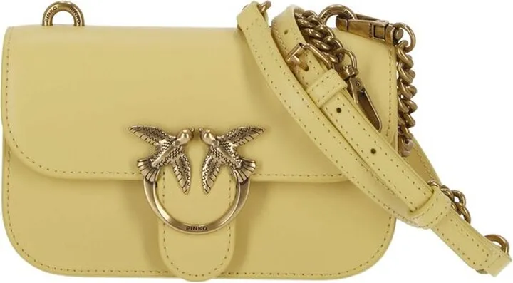 Pinko Love Bell Logo Engraved Mini Crossbody Bag