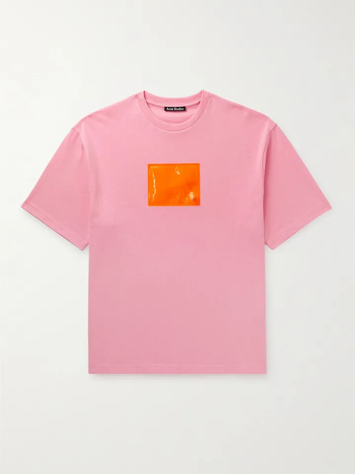 Exford Inflatable Logo-Appliquéd Cotton-Jersey T-Shirt