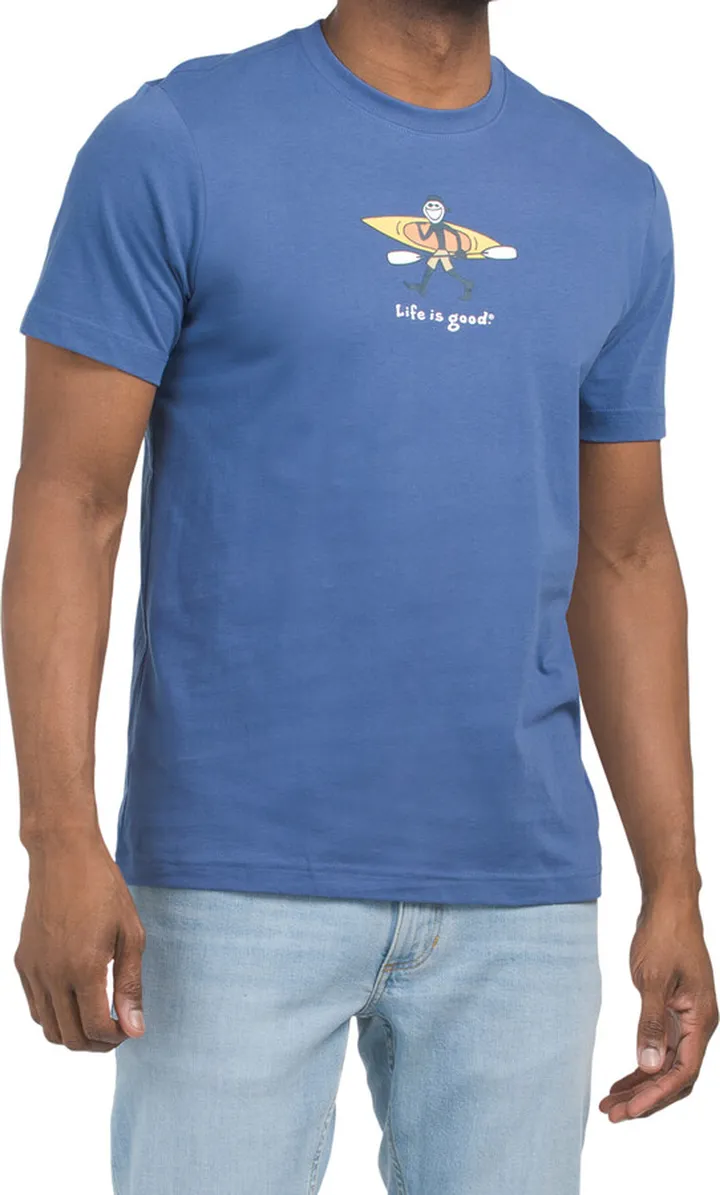 Kayaking River Graphic Tee