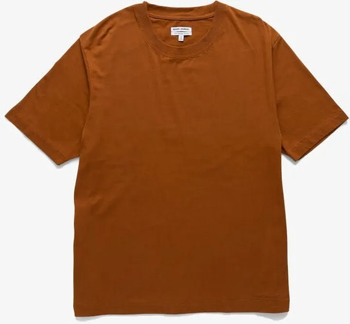 Banks Journal Primary Trader Tee Shirt - Brown
