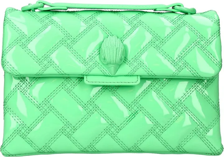 Medium Kensington Drench Leather Convertible Shoulder Bag