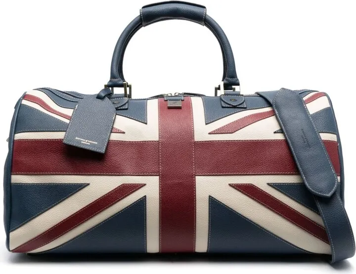Boston leather holdall