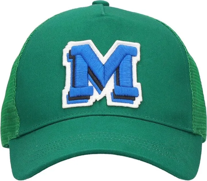 Logo cotton gabardine baseball cap