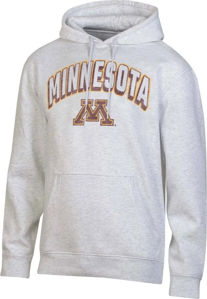 NCAA Minnesota Golden Gophers Men's Gray Fleece Hoodie - XL