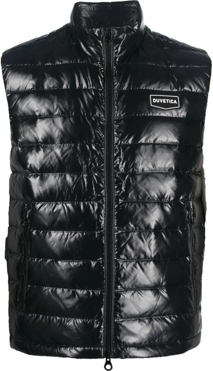 Logo-Patch Quilted Down Gilet