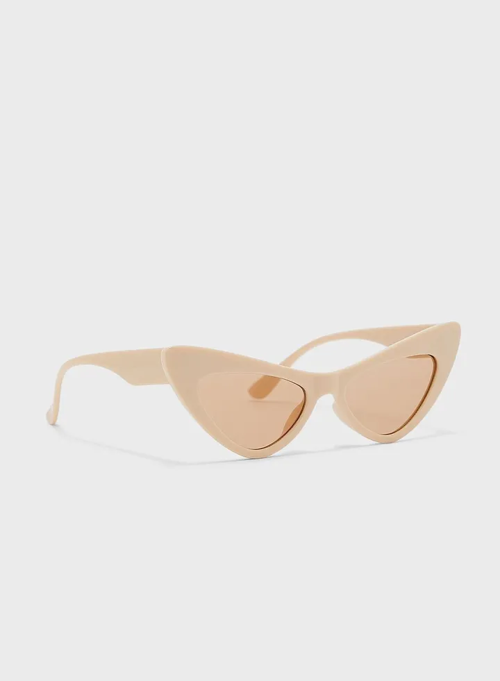 Smooth Edge Cateye Sunglasses