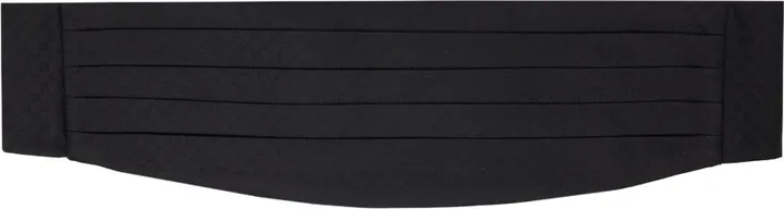 Gucci Black Jacquard Cummerbund
