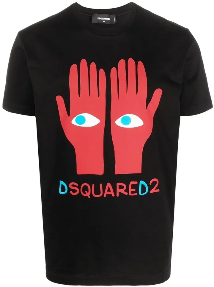 logo-print cotton T-shirt