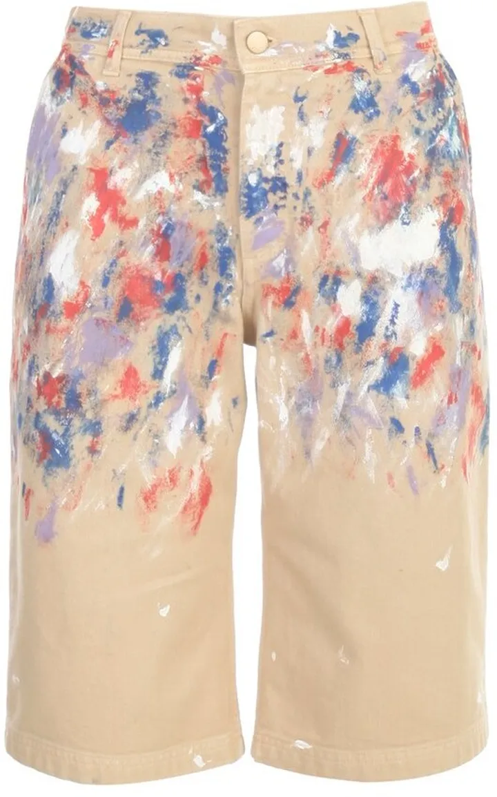 Philosophy Di Lorenzo Serafini Paint Printed Shorts