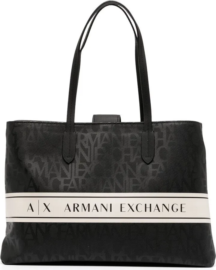Logo-Print Tote Bag