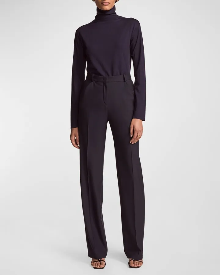 Slight Flare Trouser Pants