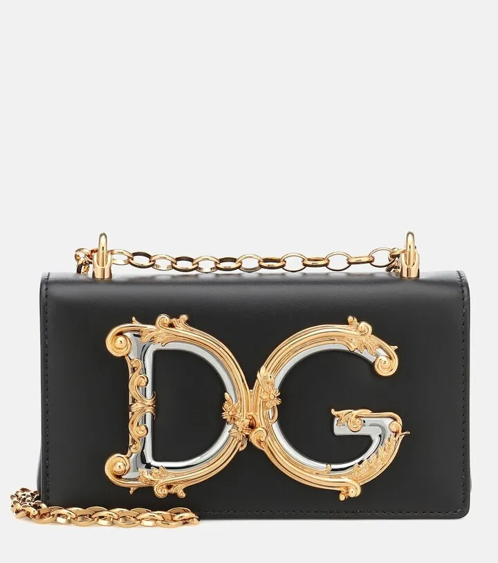 DG Girls Small leather shoulder bag