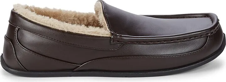 Spun Vega Faux Fur-Lined Slippers