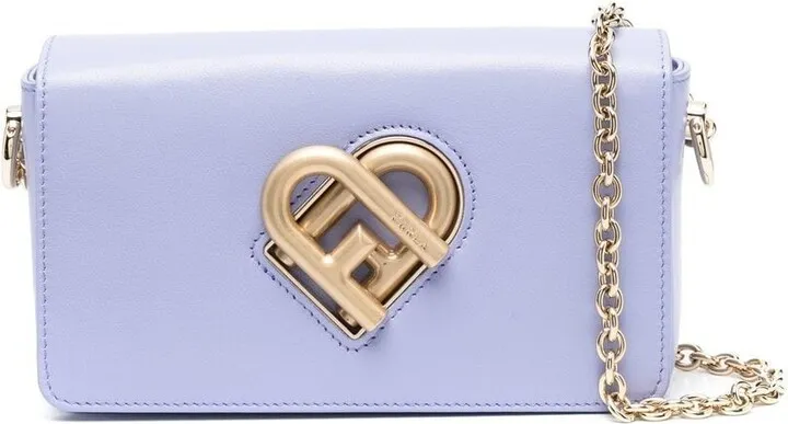 Logo-Plaque Crossbody Bag