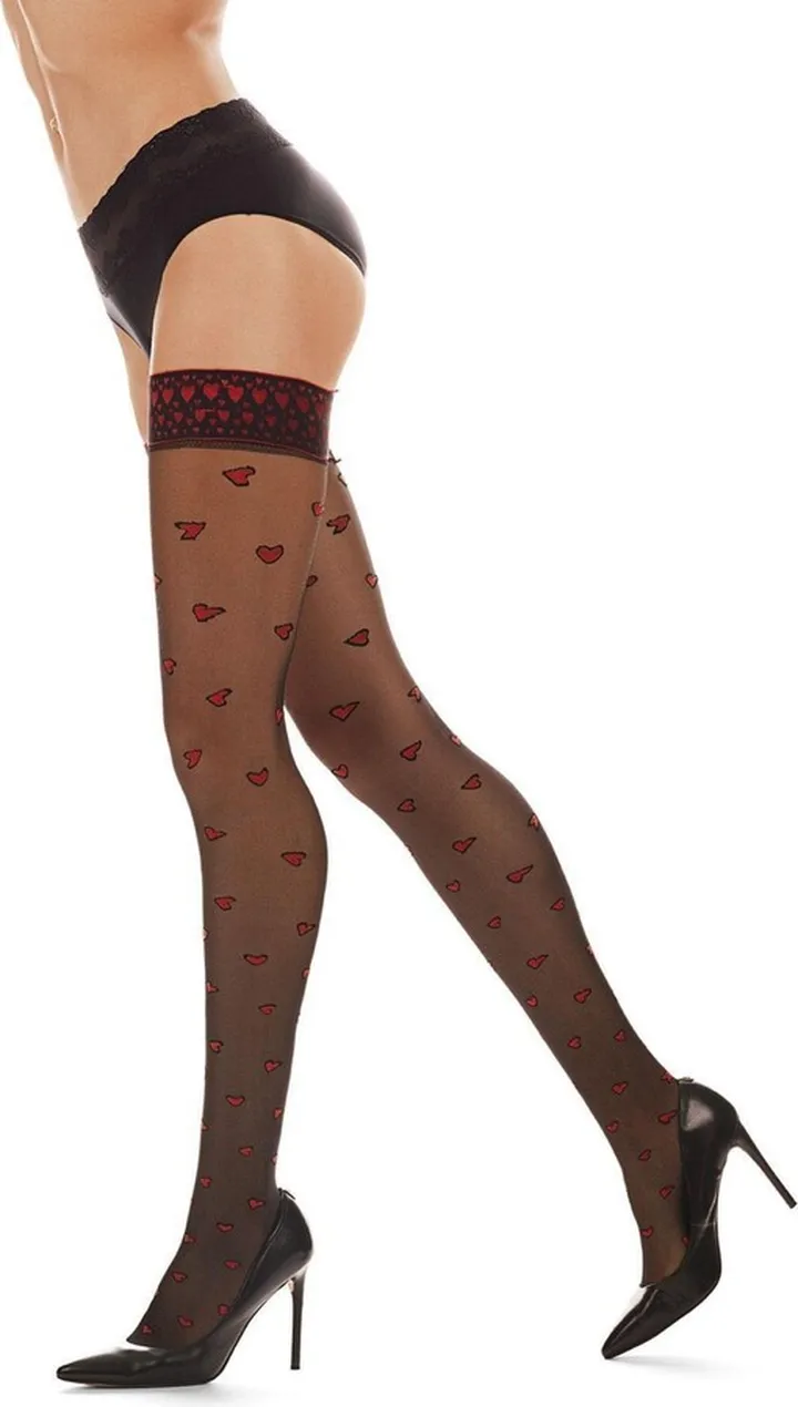 Women's Love Thigh High Stockings