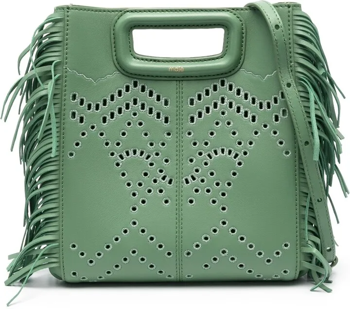 fringe-detailing M tote bag