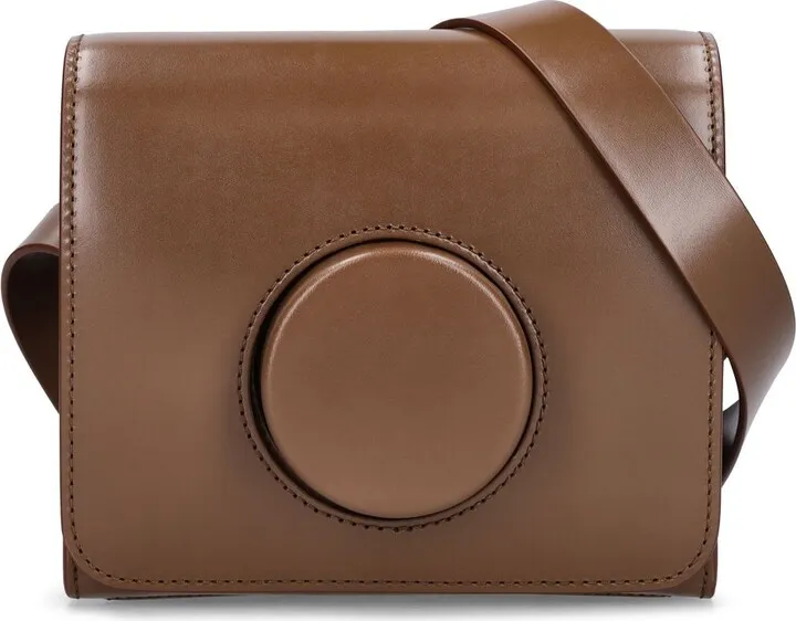 Leather camera bag