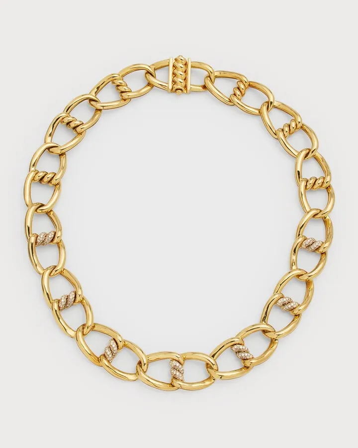 Cialoma Collar with Diamond Twist