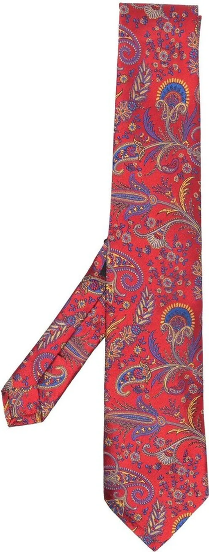 Paisley Print Silk Tie