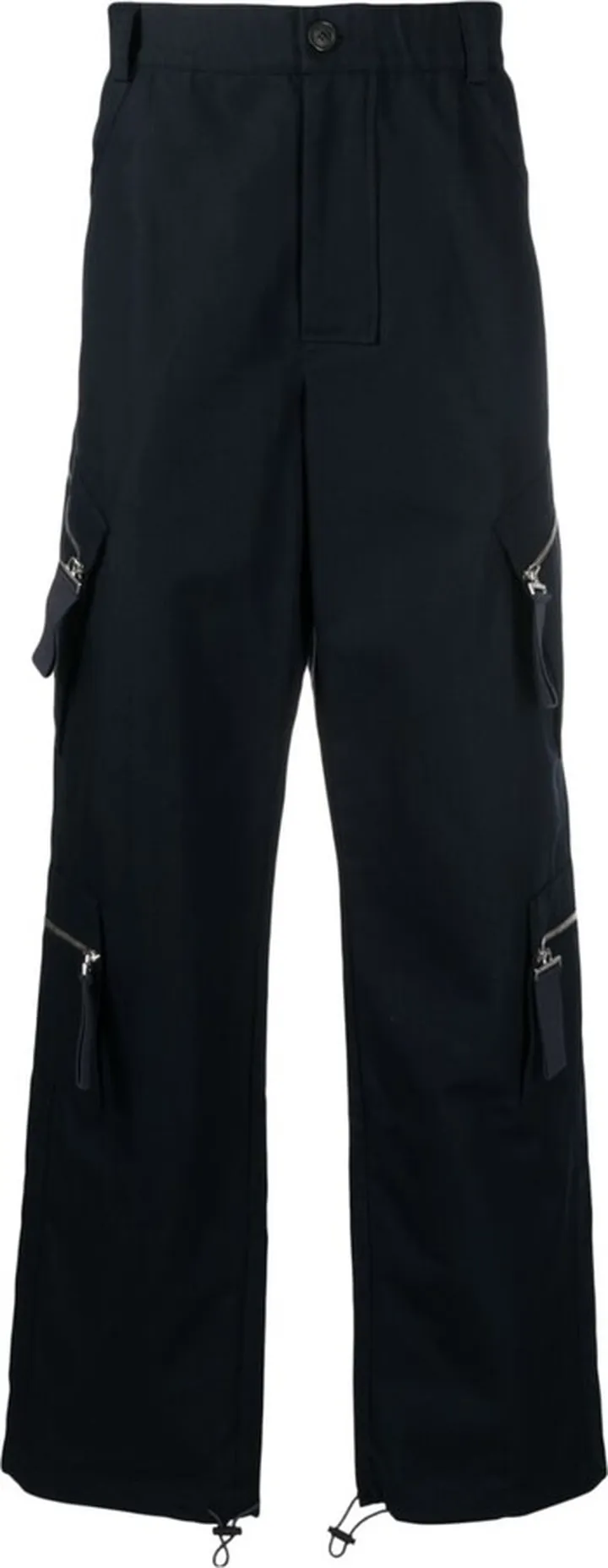 Straight-Leg Cargo Trousers