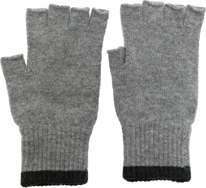 Fingerless Cashmere Gloves