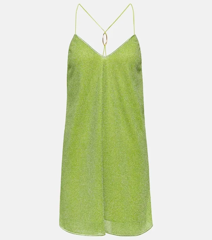 Lumiere slip minidress