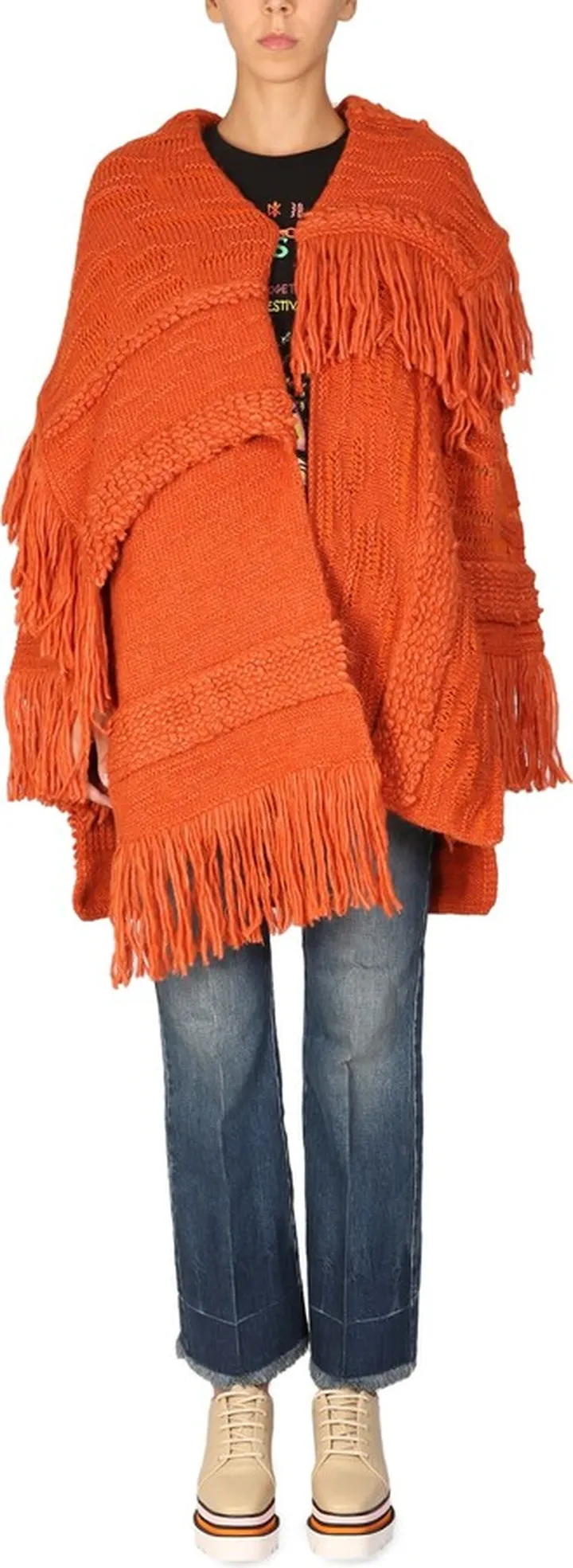 Knitted Textured Coat
