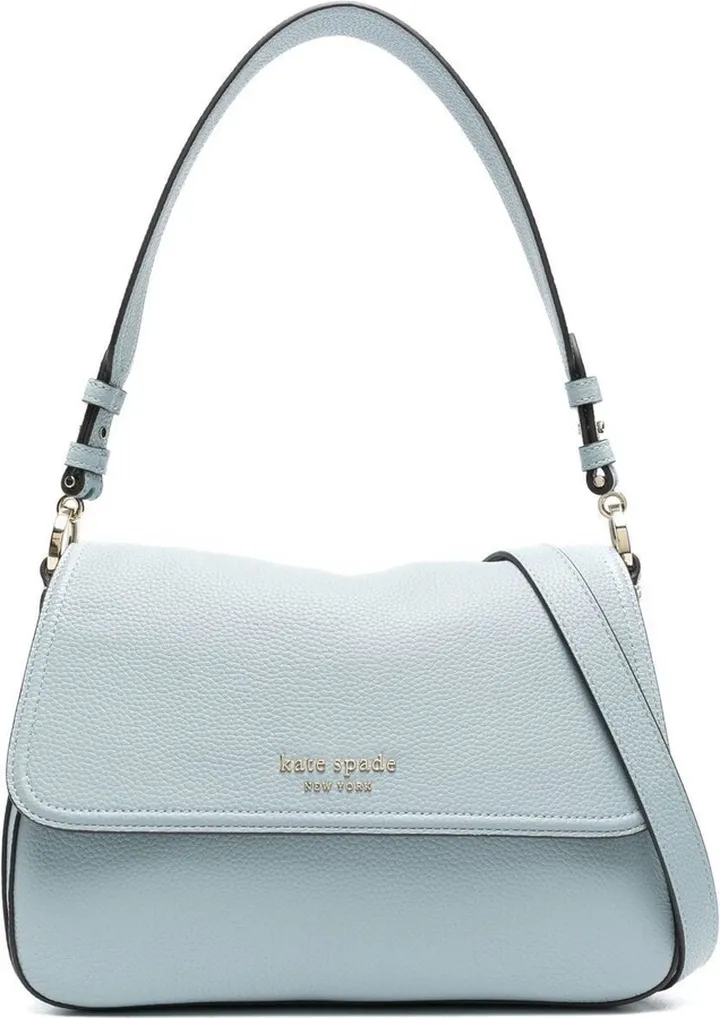 Hudson foldover-top shoulder bag