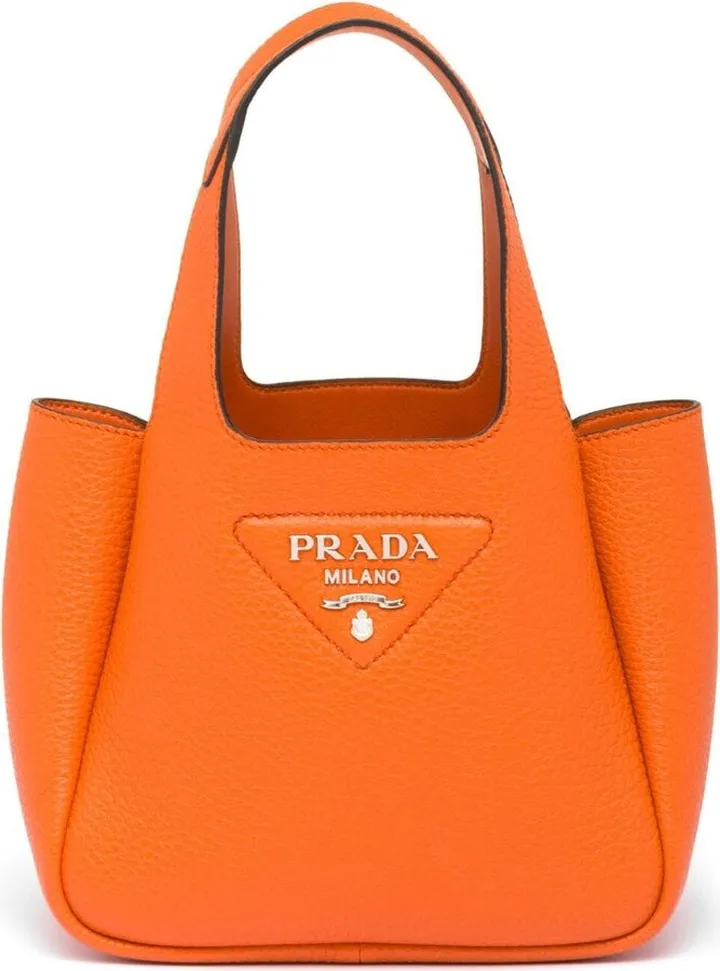 Logo-Plaque Tote Bag