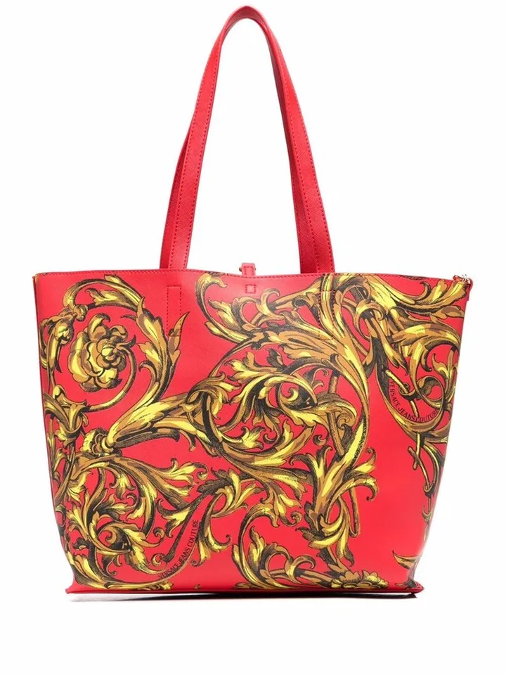 Regalia Baroque-print reversible tote bag