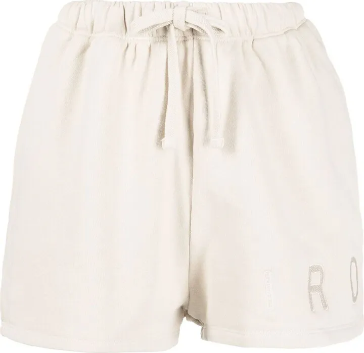 Meika drawstring-waist shorts