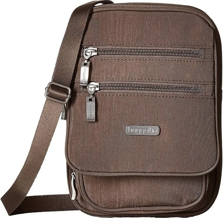Baggallini Journey Crossbody (Portobello) Cross Body Handbags