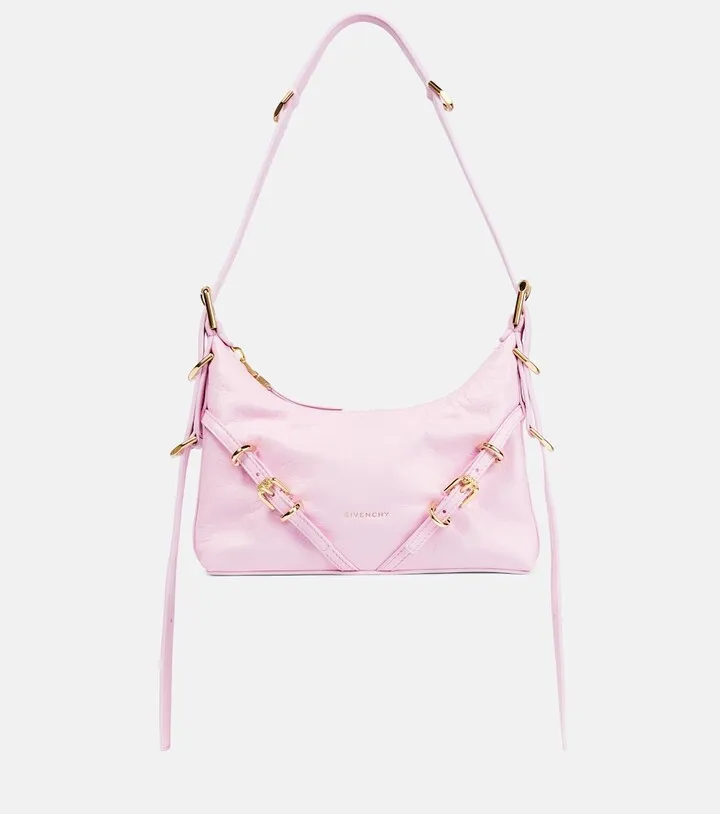 Voyou Mini leather shoulder bag