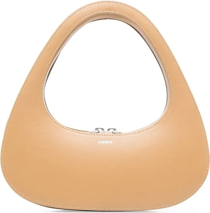 Swipe leather tote bag