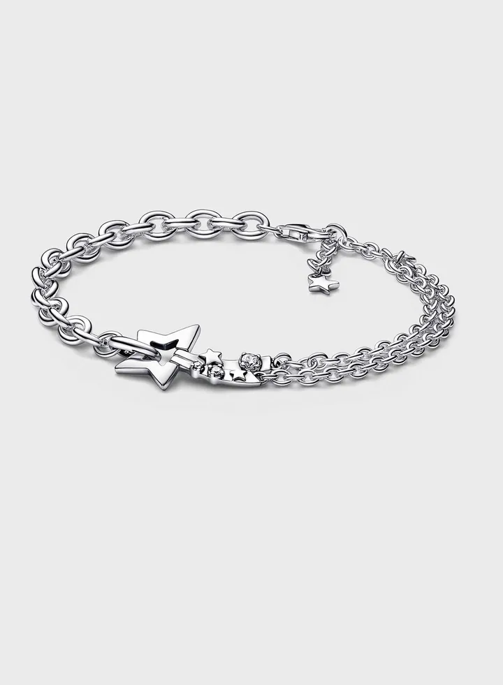 Shooting Star Double Chain Bracelet