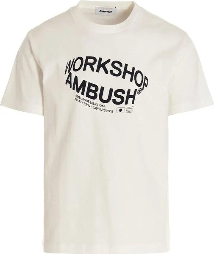 Ambush Logo Printed Crewneck T-Shirt