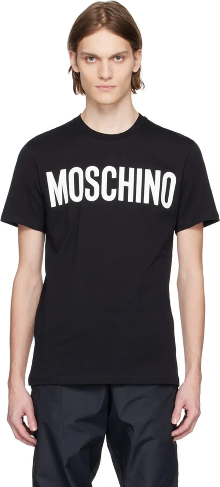Moschino Black Printed T-Shirt