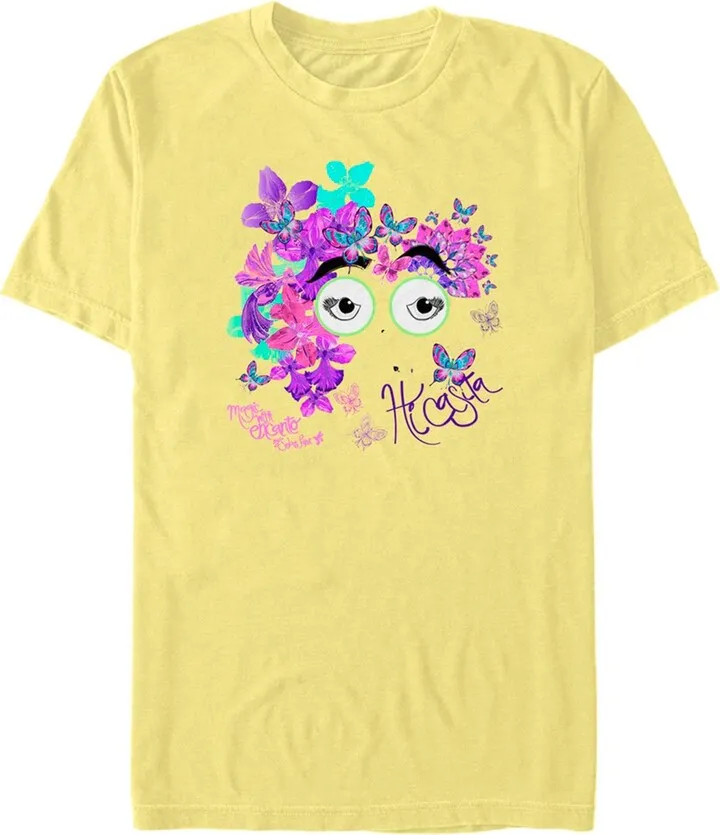 Men's Encanto Hi Casita By Sebas Pakui T-Shirt - Banana - Small